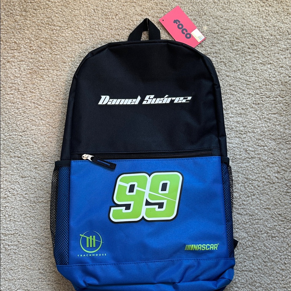 Daniel Suarez NASCAR backpack. NWT